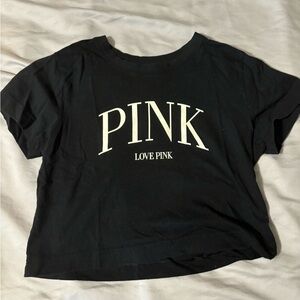 Pink crop top